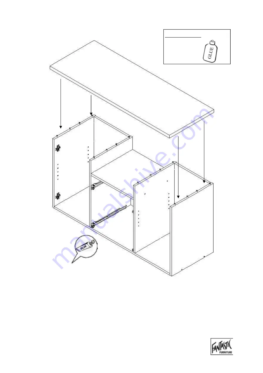 fantastic furniture Forbes Credenza File Cabinet Скачать руководство пользователя страница 12