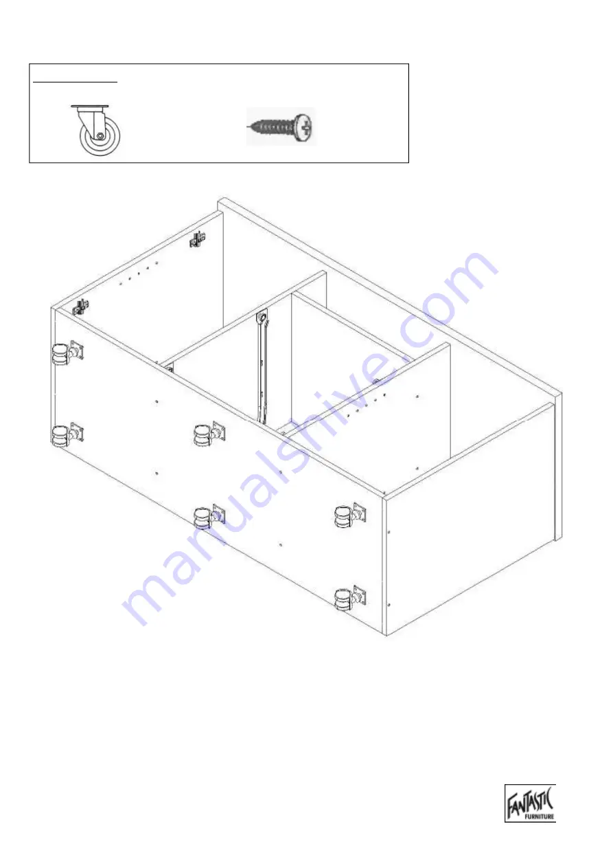 fantastic furniture Forbes Credenza File Cabinet Manual Download Page 13