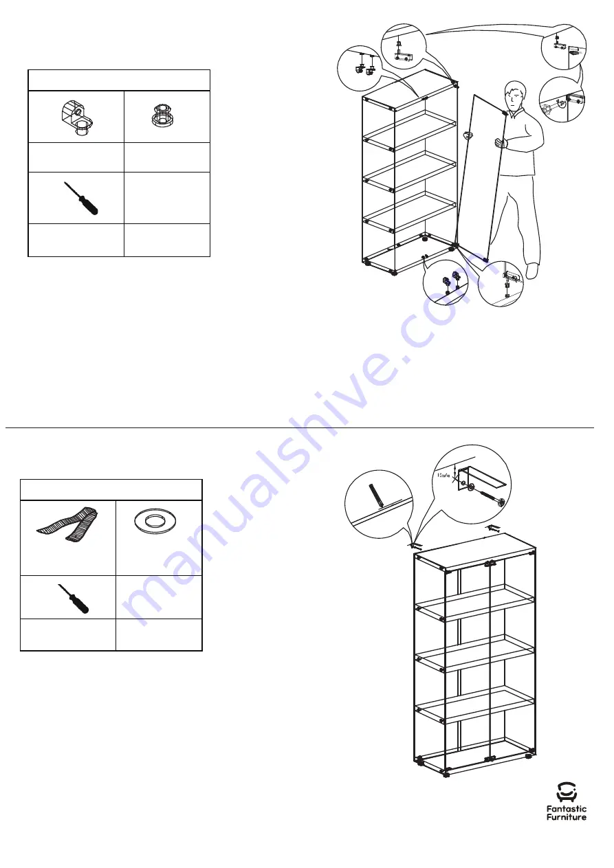 fantastic furniture GALLERY Quick Start Manual Download Page 10