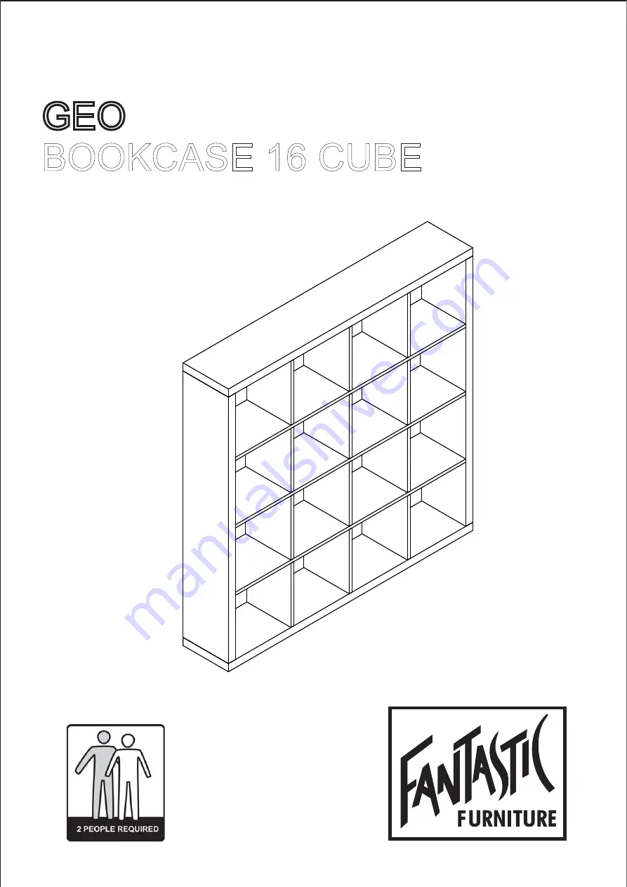 fantastic furniture GEO 16 CUBE Скачать руководство пользователя страница 1