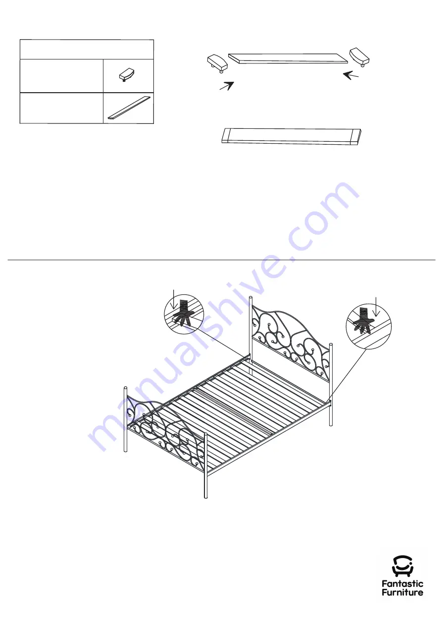 fantastic furniture Giselle 4 Post Extension Kit Manual Download Page 14