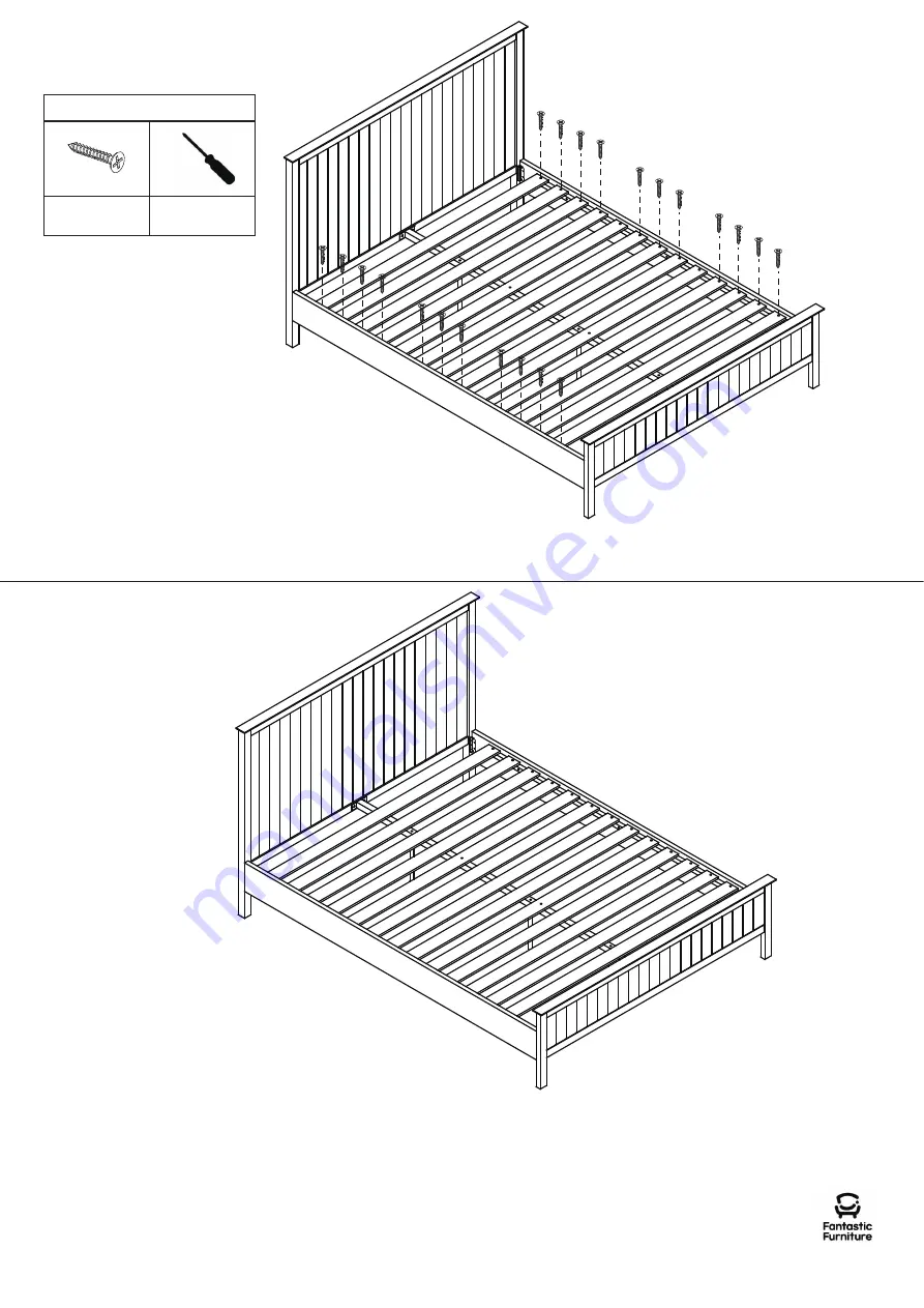 fantastic furniture Hamilton Bed Queen Скачать руководство пользователя страница 9