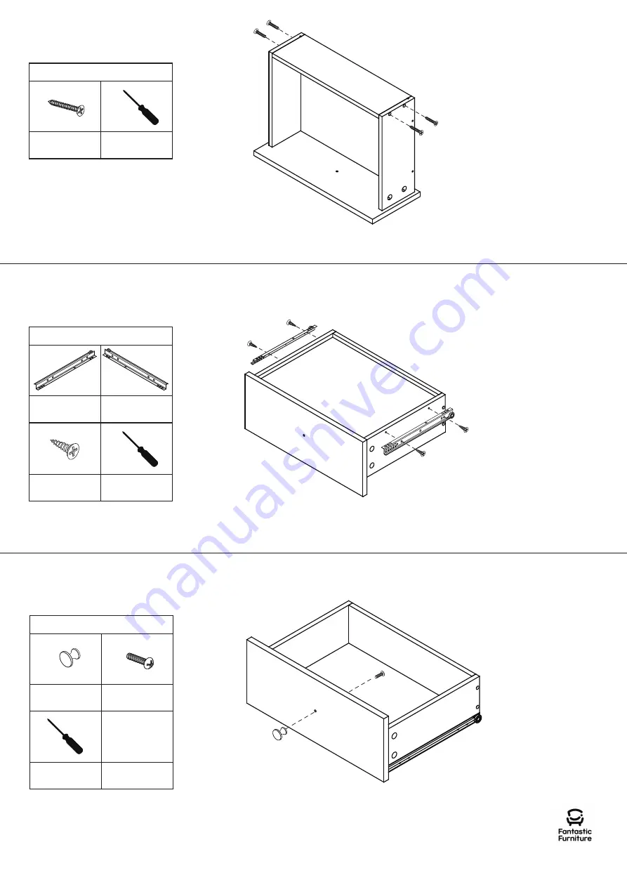 fantastic furniture Hamilton Buffet Скачать руководство пользователя страница 15