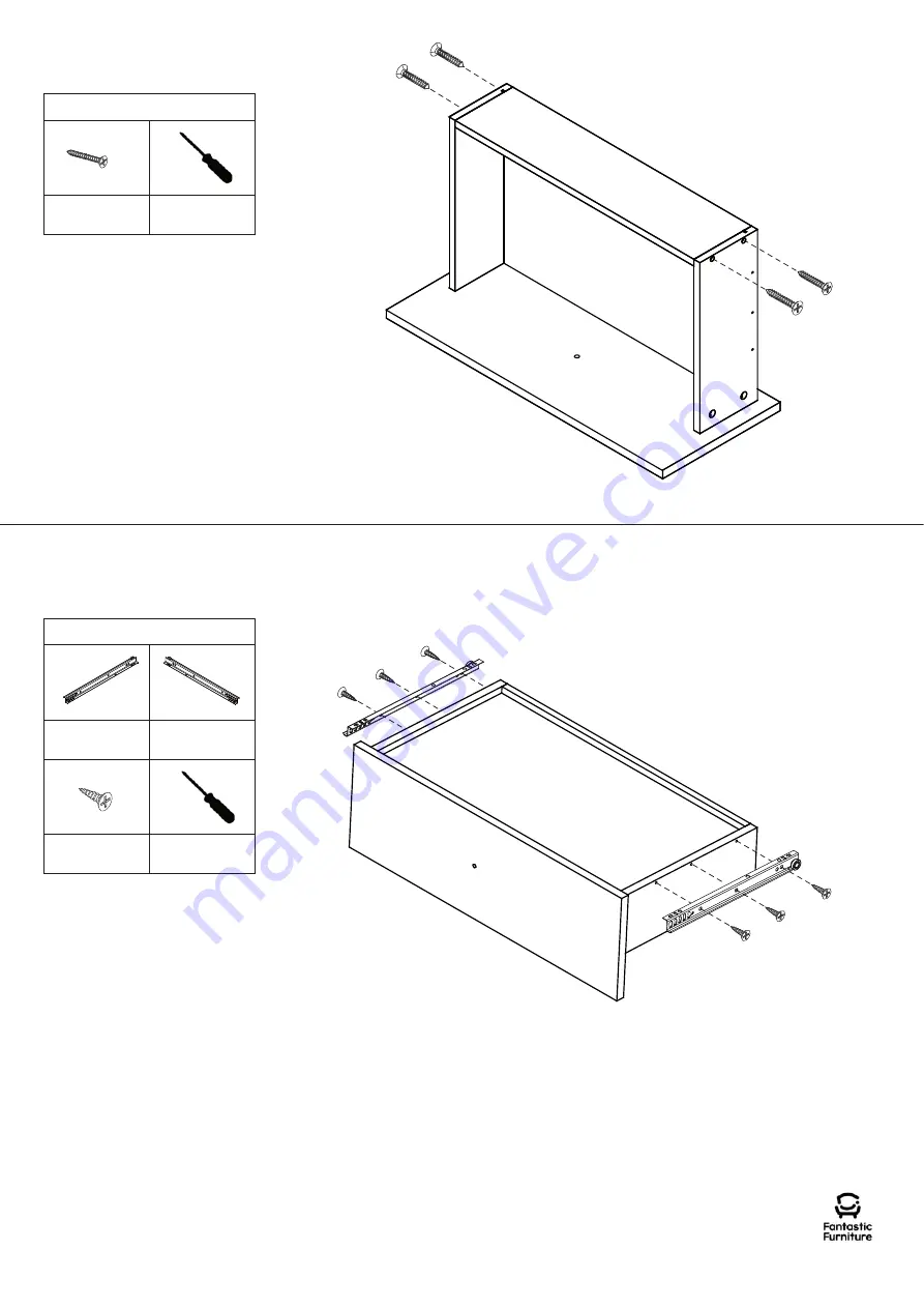 fantastic furniture Hamilton Dresser 6 Drawer Скачать руководство пользователя страница 13