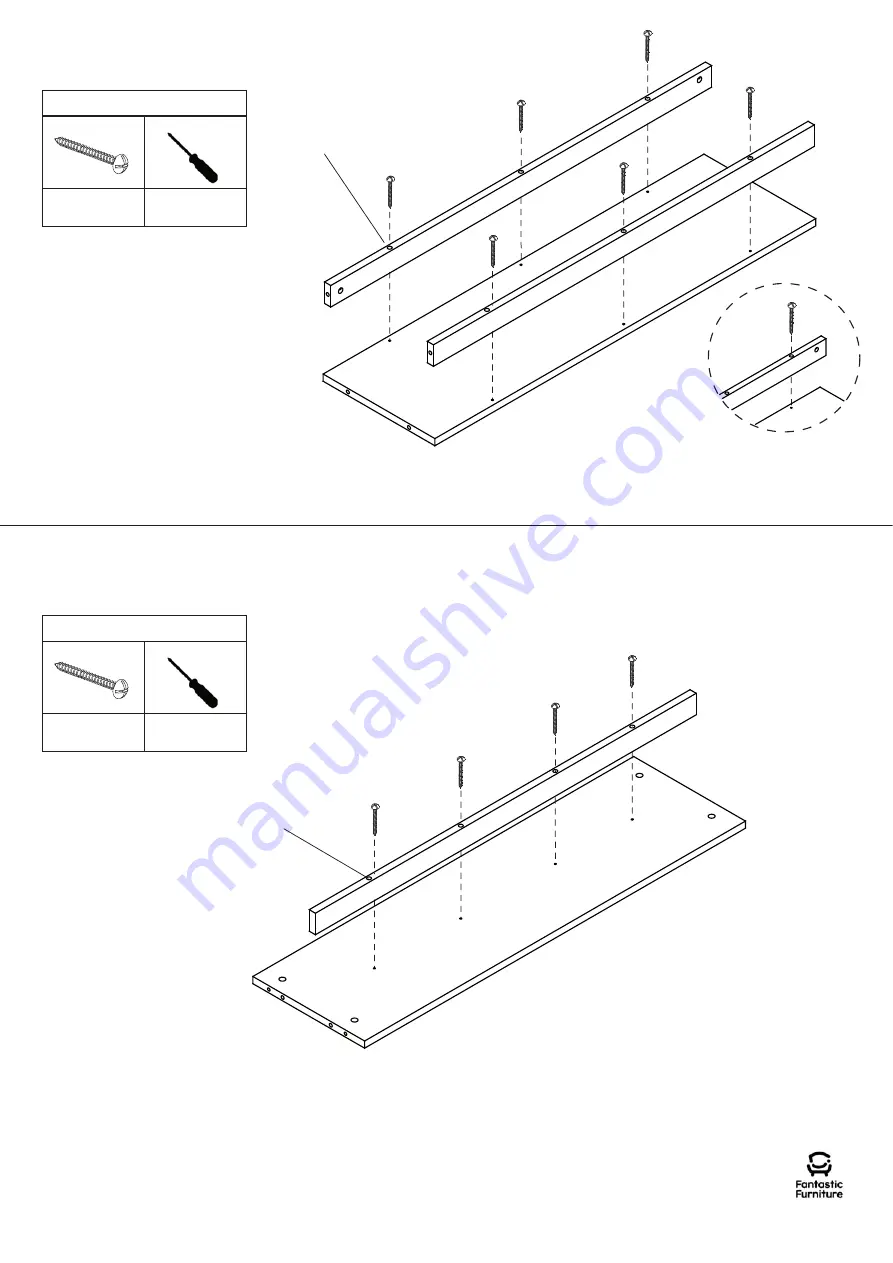 fantastic furniture Hamilton Hall Table Скачать руководство пользователя страница 5