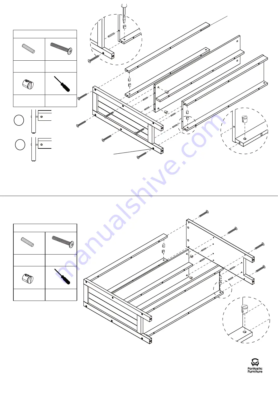 fantastic furniture Hamilton Hall Table Скачать руководство пользователя страница 6