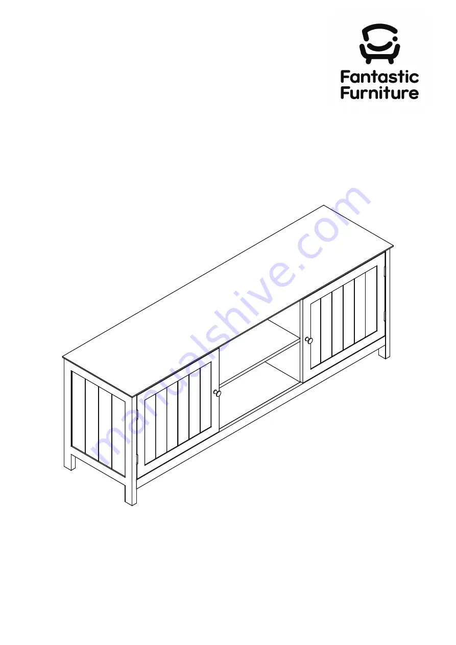 fantastic furniture Hamilton Lowline Large Скачать руководство пользователя страница 1