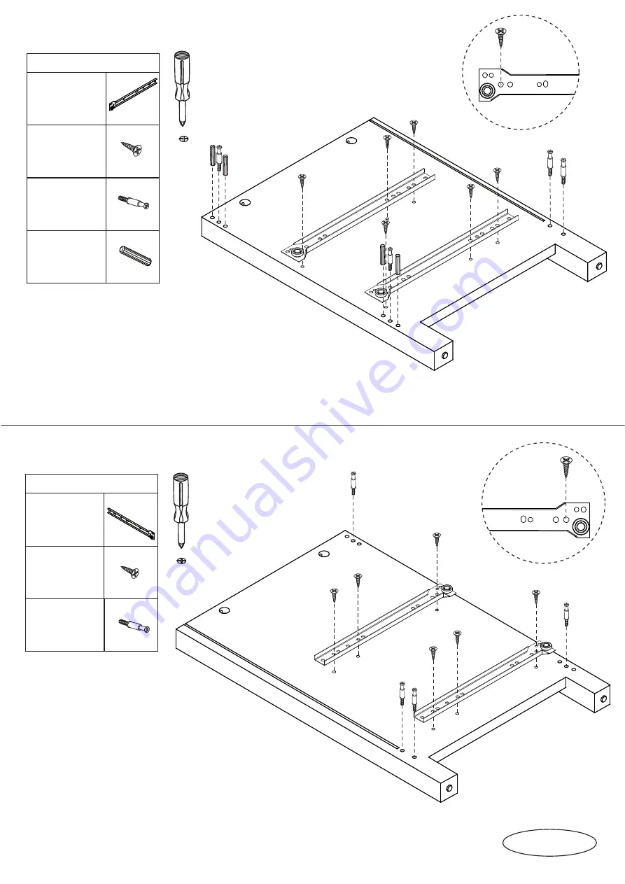 fantastic furniture Hamilton Queen bed Manual Download Page 13