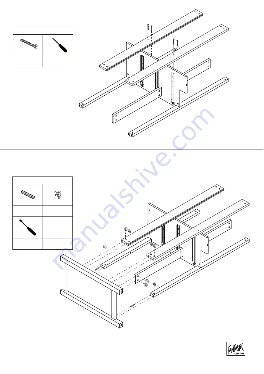 fantastic furniture Hamilton Queen bed Manual Download Page 27