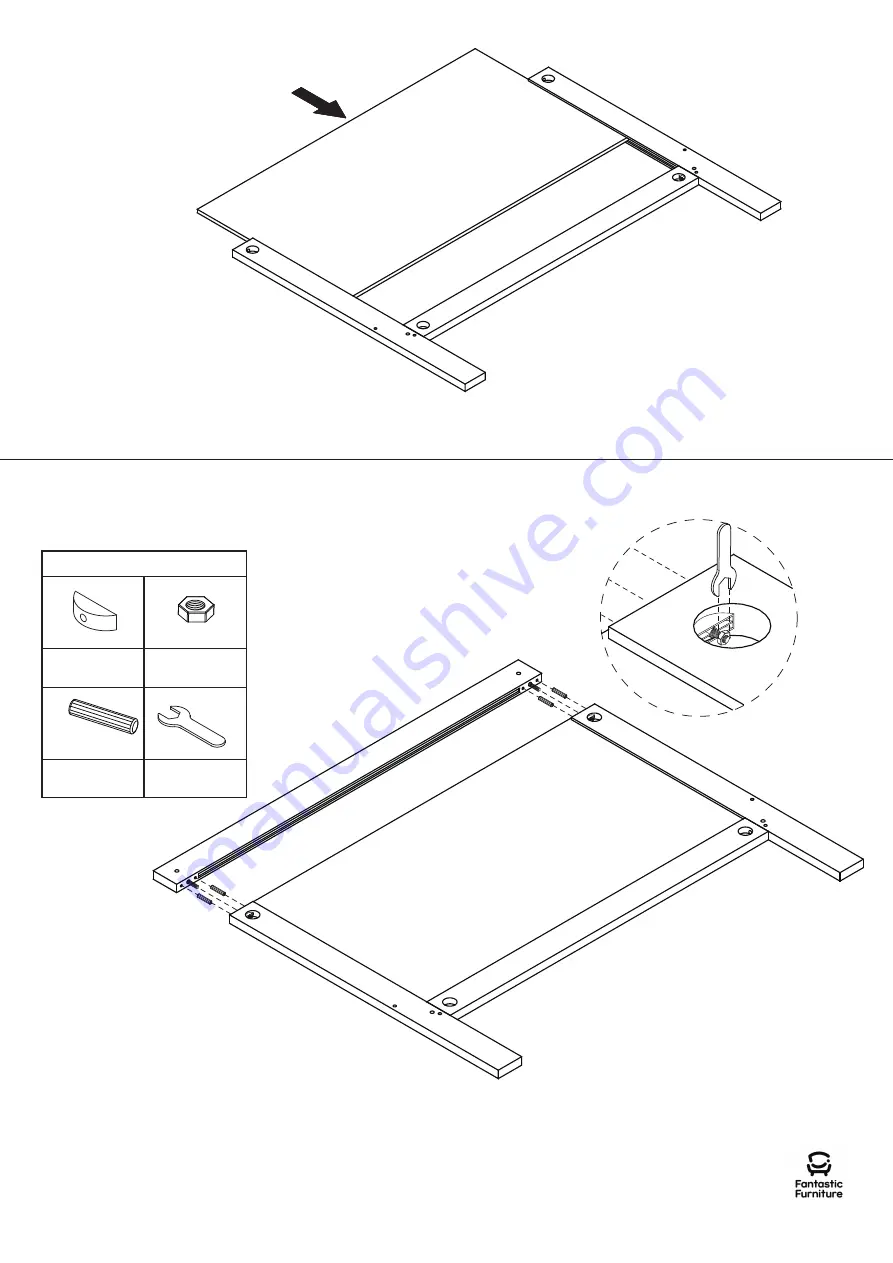 fantastic furniture Havana Bed King Single MK2 Manual Download Page 6