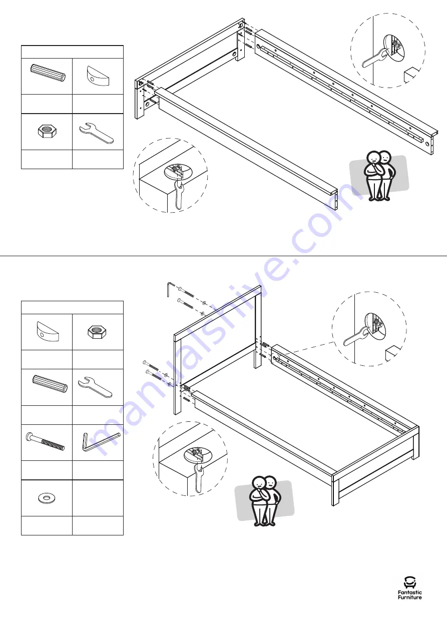 fantastic furniture Havana Bed King Single MK2 Manual Download Page 11