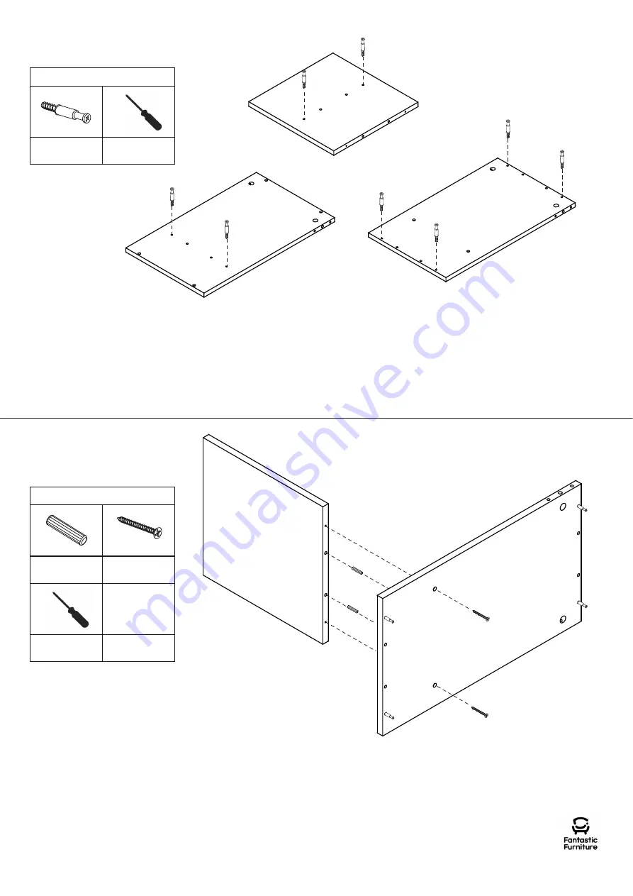 fantastic furniture Havana Bookcase Large Narrow Manual Download Page 7