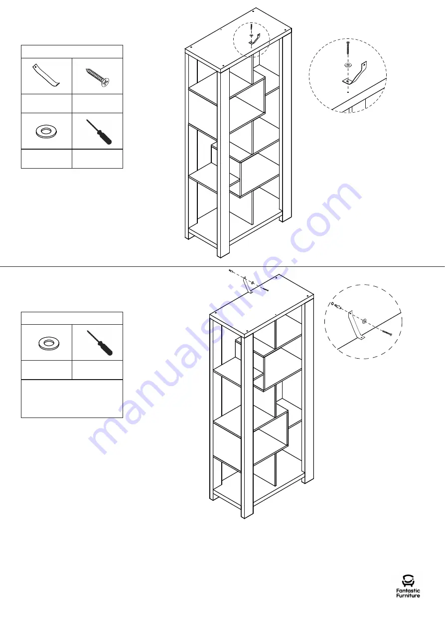 fantastic furniture Havana Bookcase Large Narrow Скачать руководство пользователя страница 13