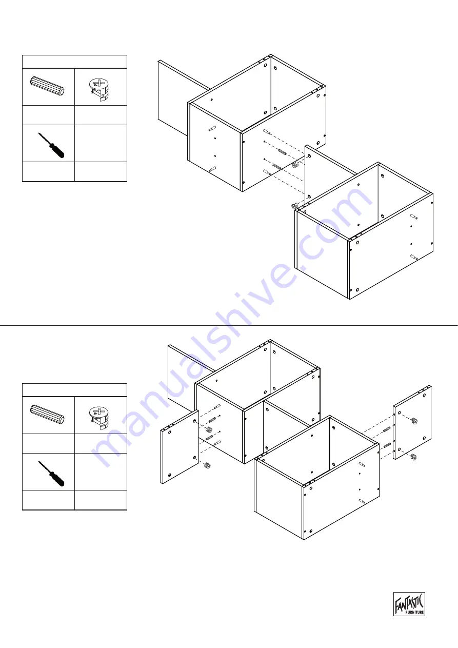 fantastic furniture HAVANA Bookcase Скачать руководство пользователя страница 8