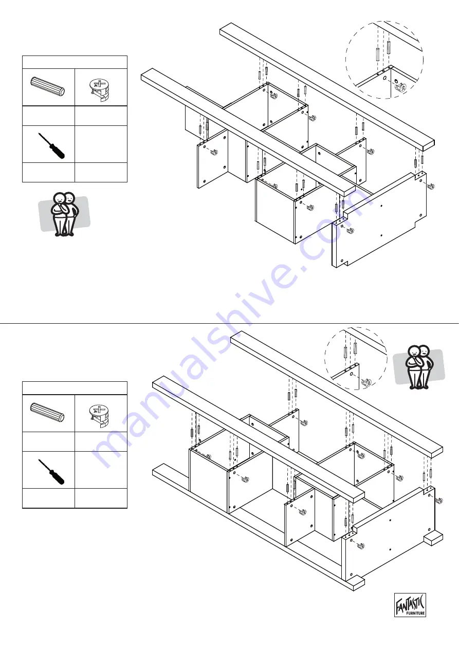 fantastic furniture HAVANA Bookcase Скачать руководство пользователя страница 10