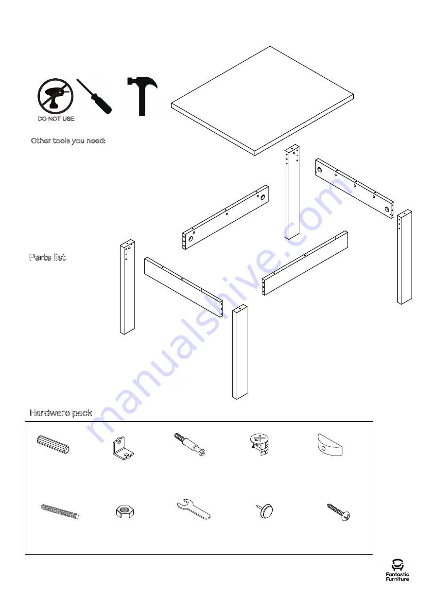 fantastic furniture Havana D4 Quick Start Manual Download Page 4