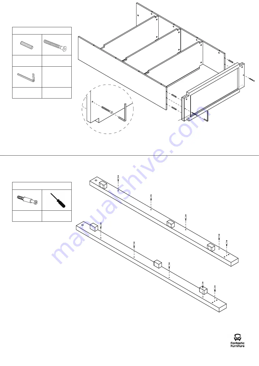 fantastic furniture Havana Display Cabinet 2 Door Manual Download Page 7