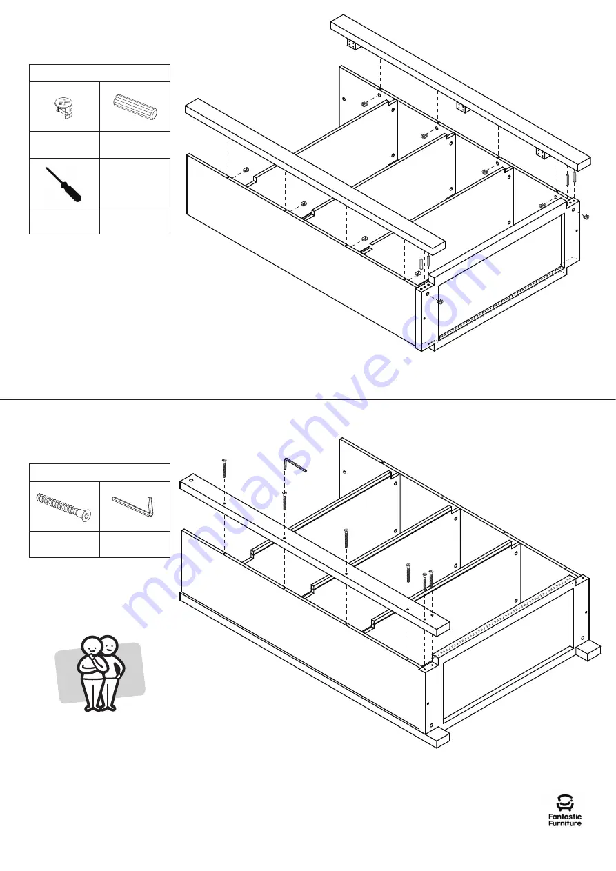 fantastic furniture Havana Display Cabinet 2 Door Скачать руководство пользователя страница 8