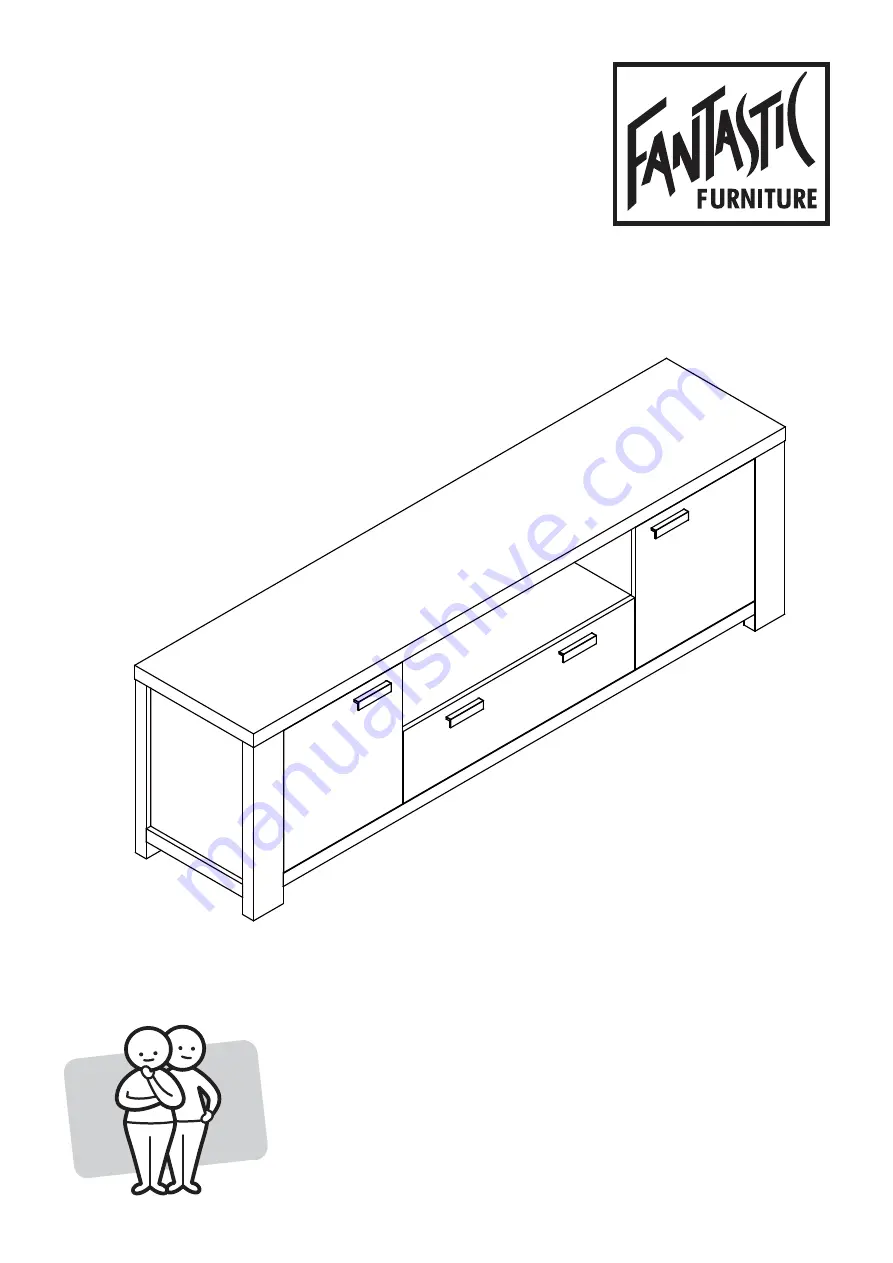 fantastic furniture HAVANA Lowline Large Скачать руководство пользователя страница 1