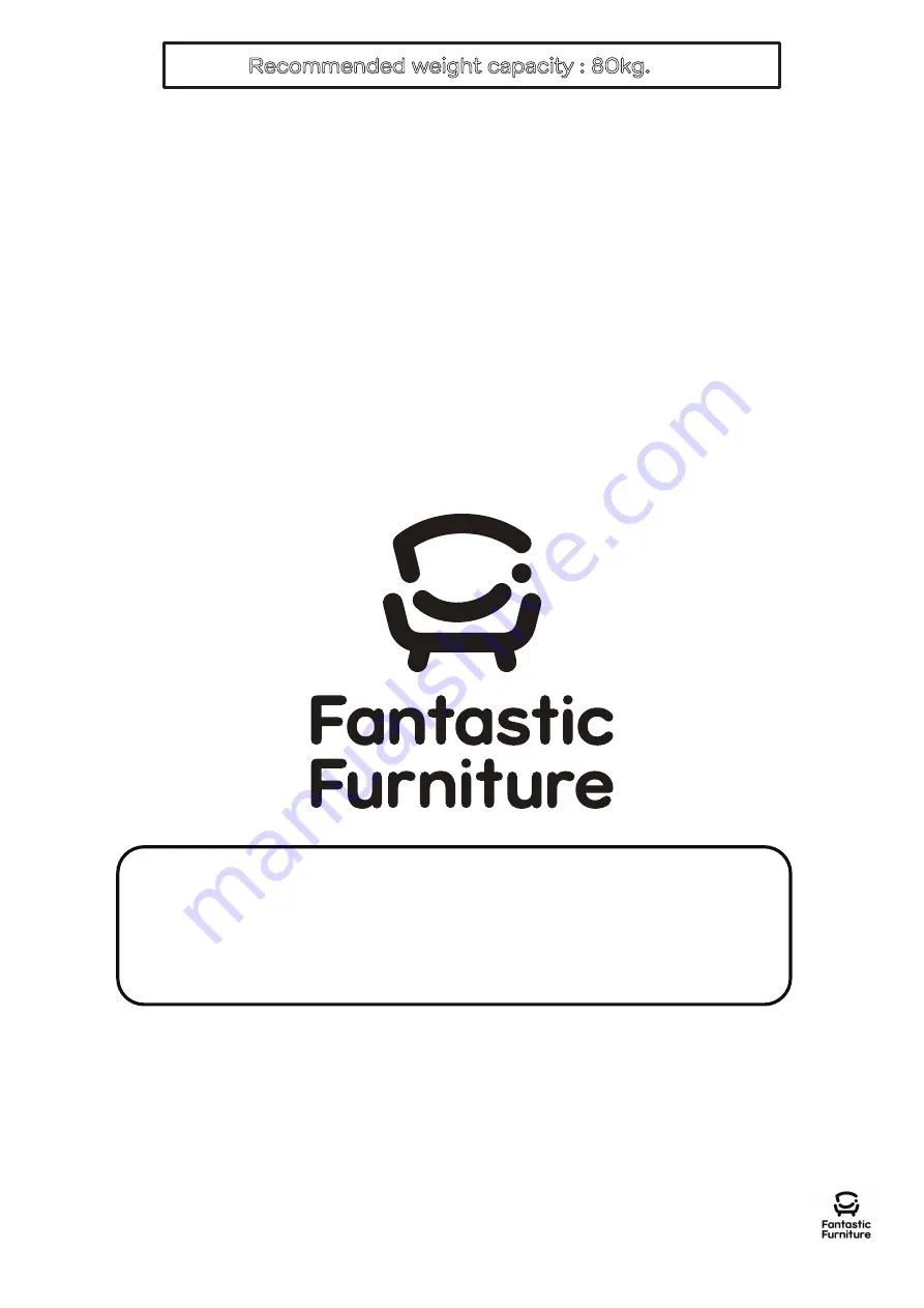 fantastic furniture Havana Lowline Medium Manual Download Page 2