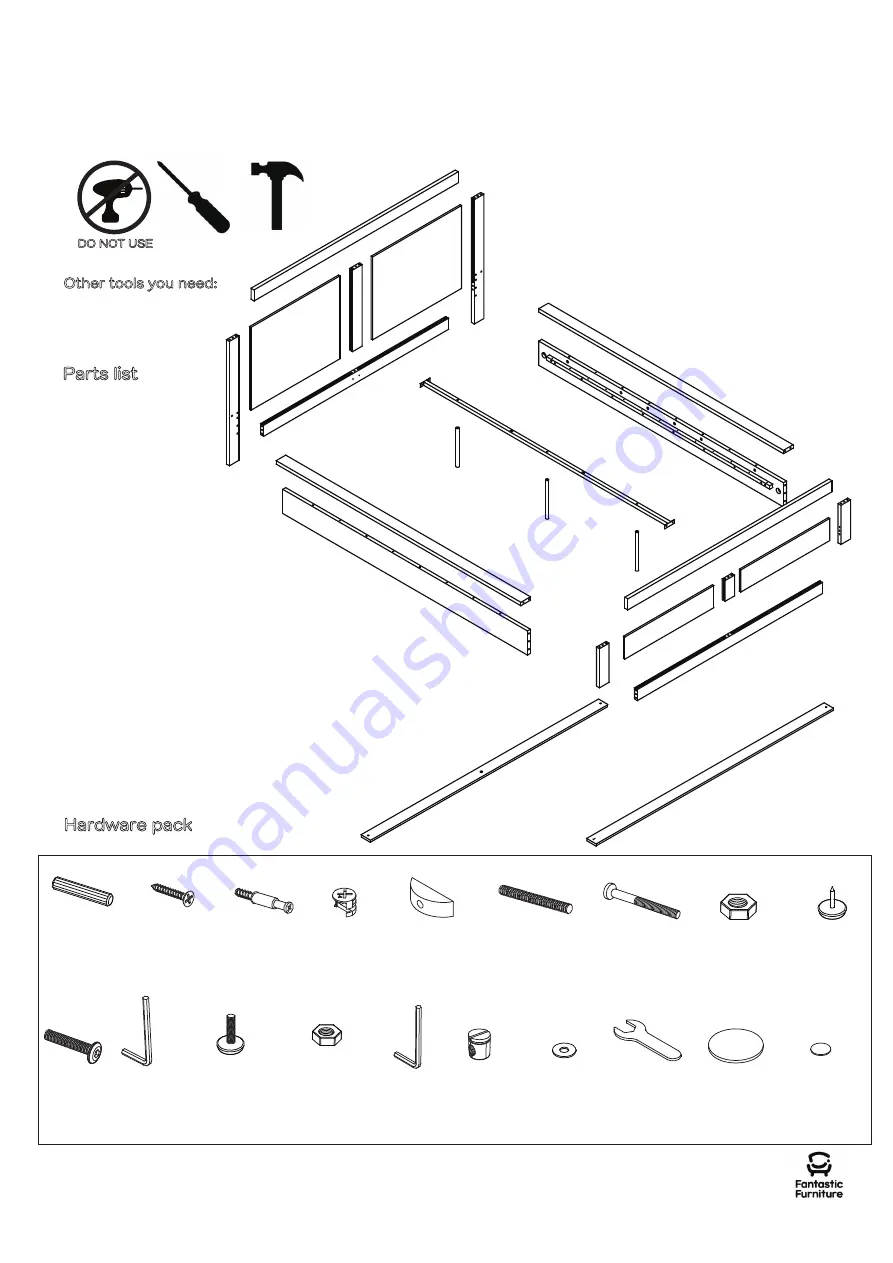 fantastic furniture Havana Queen MK2 Manual Download Page 4