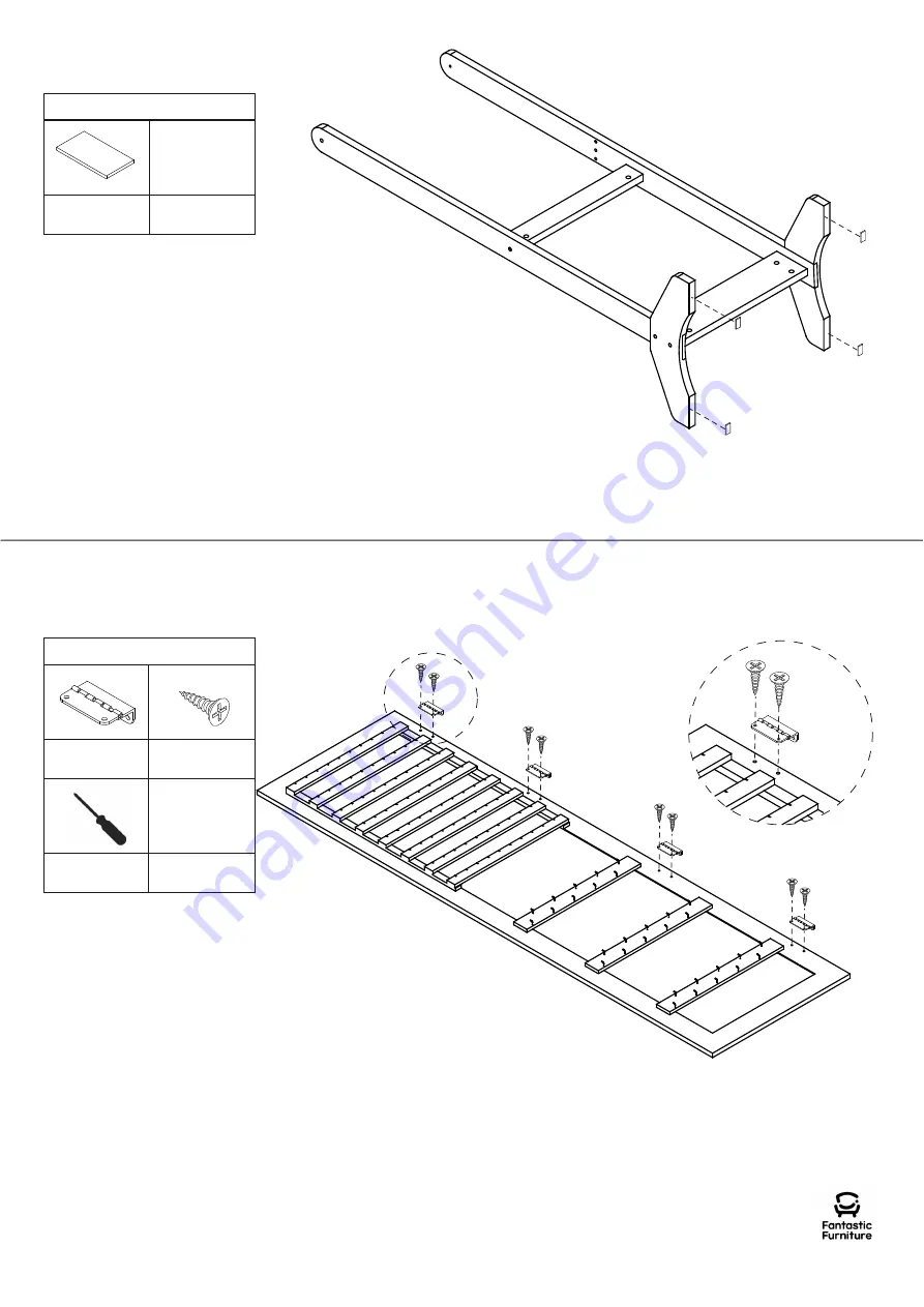 fantastic furniture HAYMAN Storage Mirror White Скачать руководство пользователя страница 7