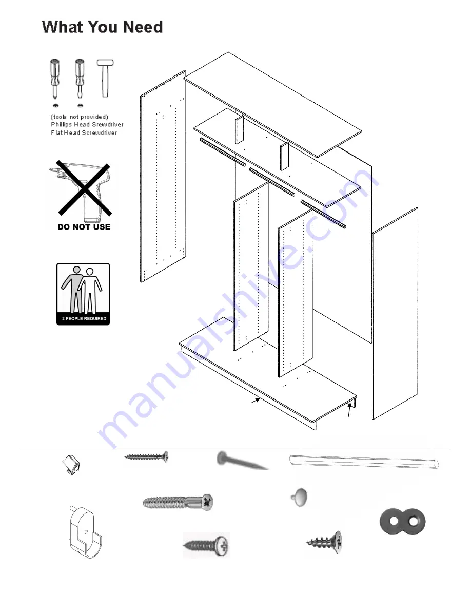 fantastic furniture HOME ROBE Скачать руководство пользователя страница 3