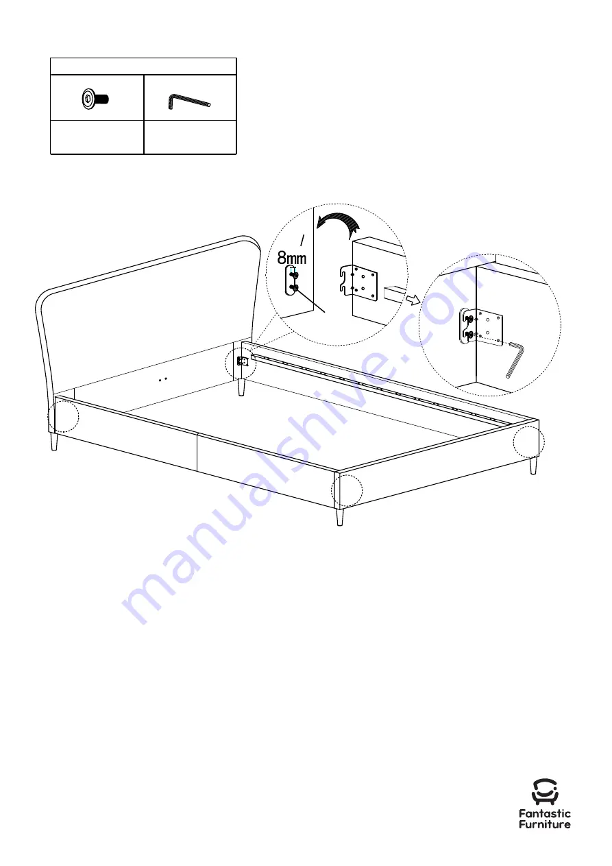 fantastic furniture Huntington Assembly Download Page 6