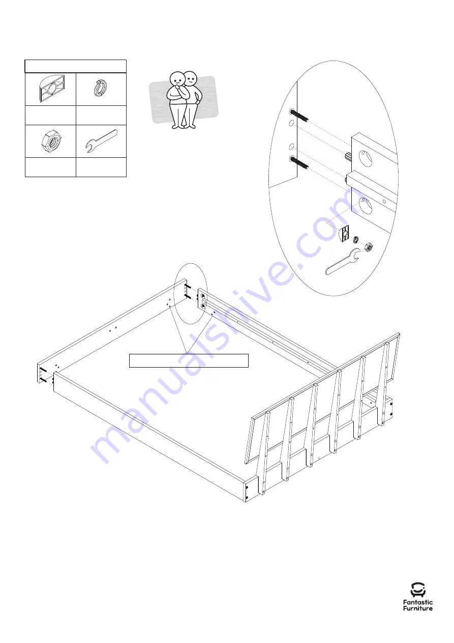 fantastic furniture Java Bed Queen Скачать руководство пользователя страница 11