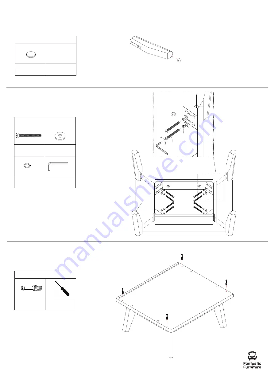 fantastic furniture Java Bedside 1 Drawer Скачать руководство пользователя страница 6