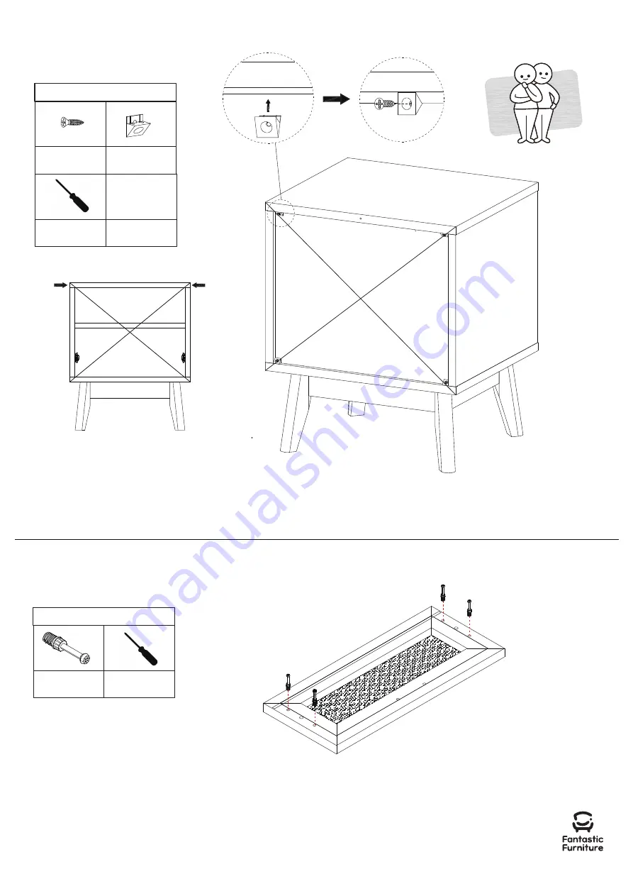 fantastic furniture Java Bedside 1 Drawer Скачать руководство пользователя страница 11