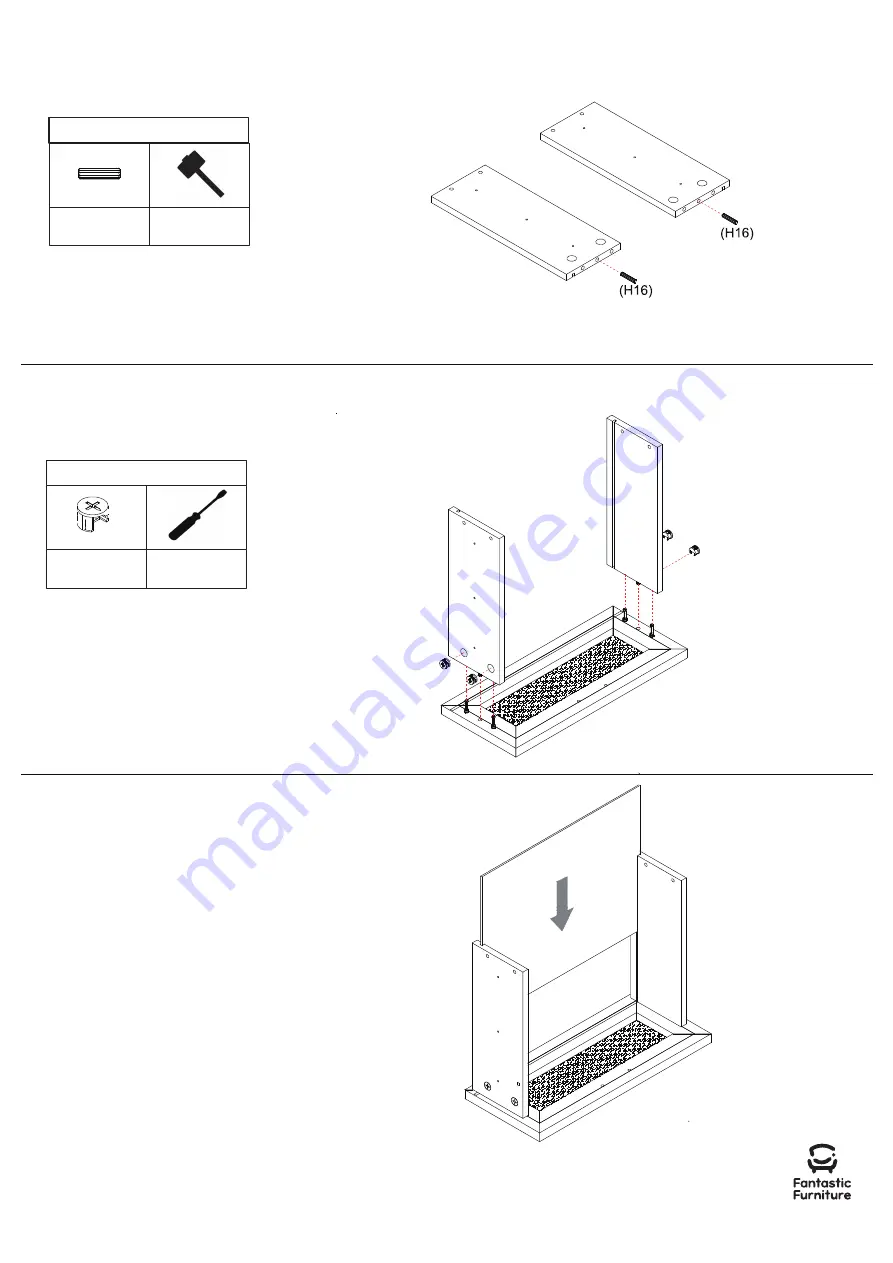 fantastic furniture Java Bedside 1 Drawer Скачать руководство пользователя страница 12