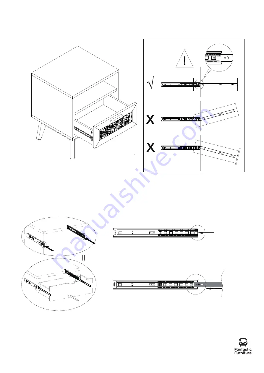 fantastic furniture Java Bedside 1 Drawer Скачать руководство пользователя страница 14