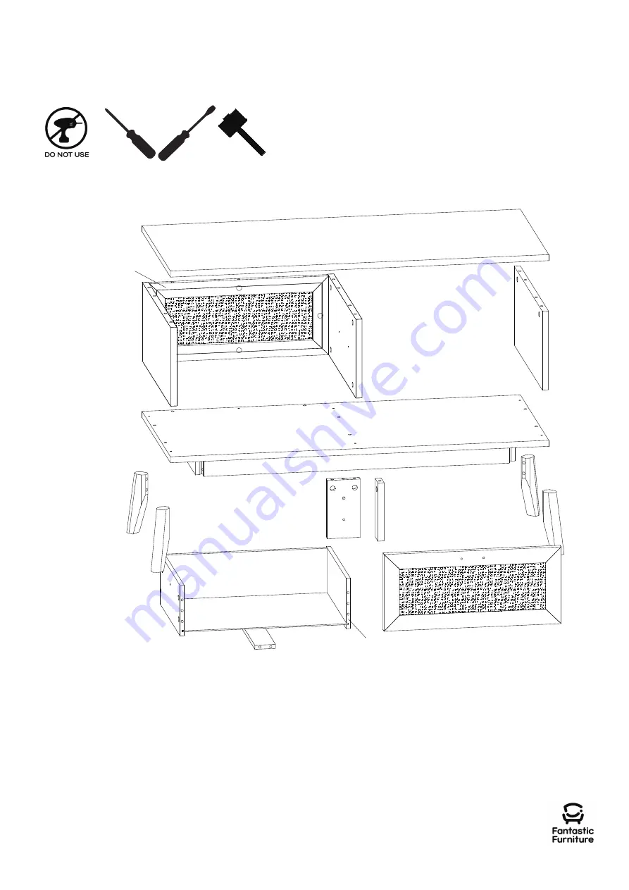 fantastic furniture Java Coffee Table Скачать руководство пользователя страница 4