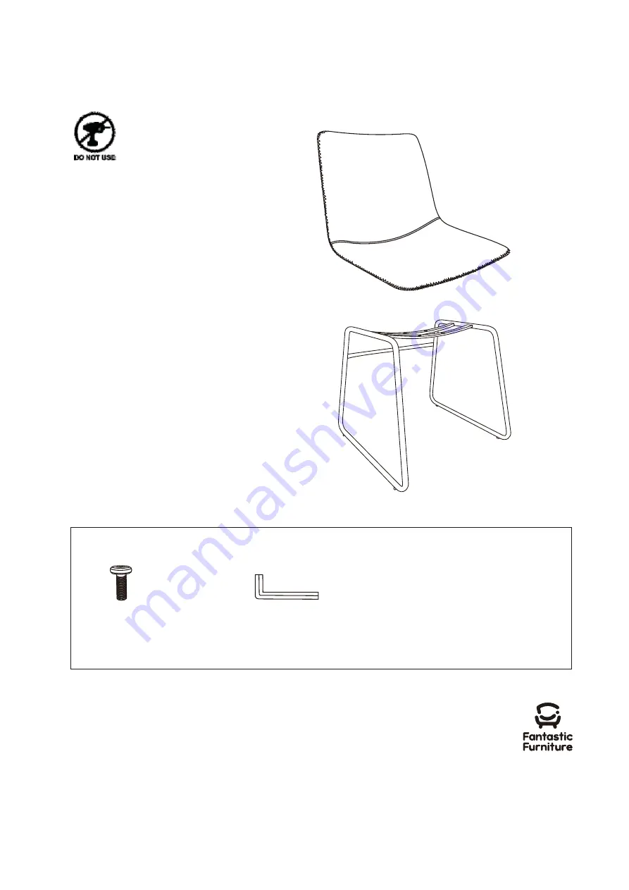 fantastic furniture JONNIE Manual Download Page 4