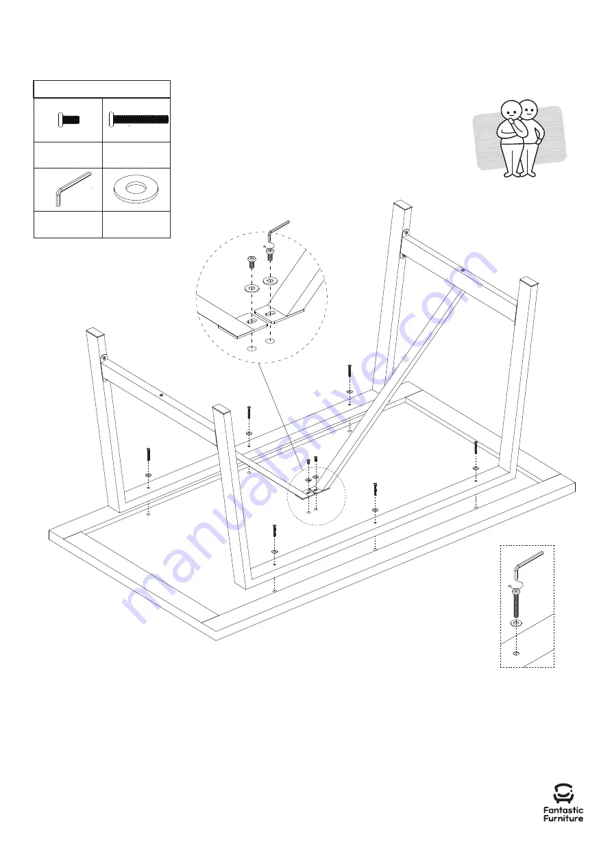 fantastic furniture JONNIE Manual Download Page 12