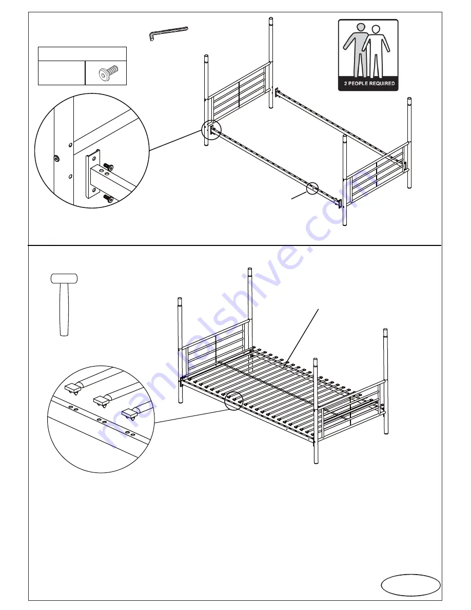 fantastic furniture KELLY Assembly Instructions Manual Download Page 6