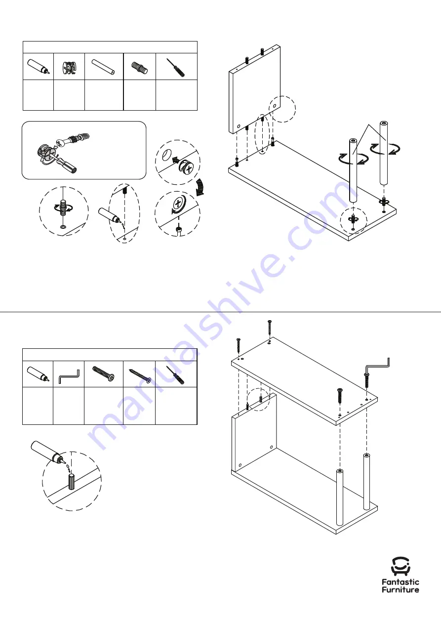 fantastic furniture Knox Скачать руководство пользователя страница 7