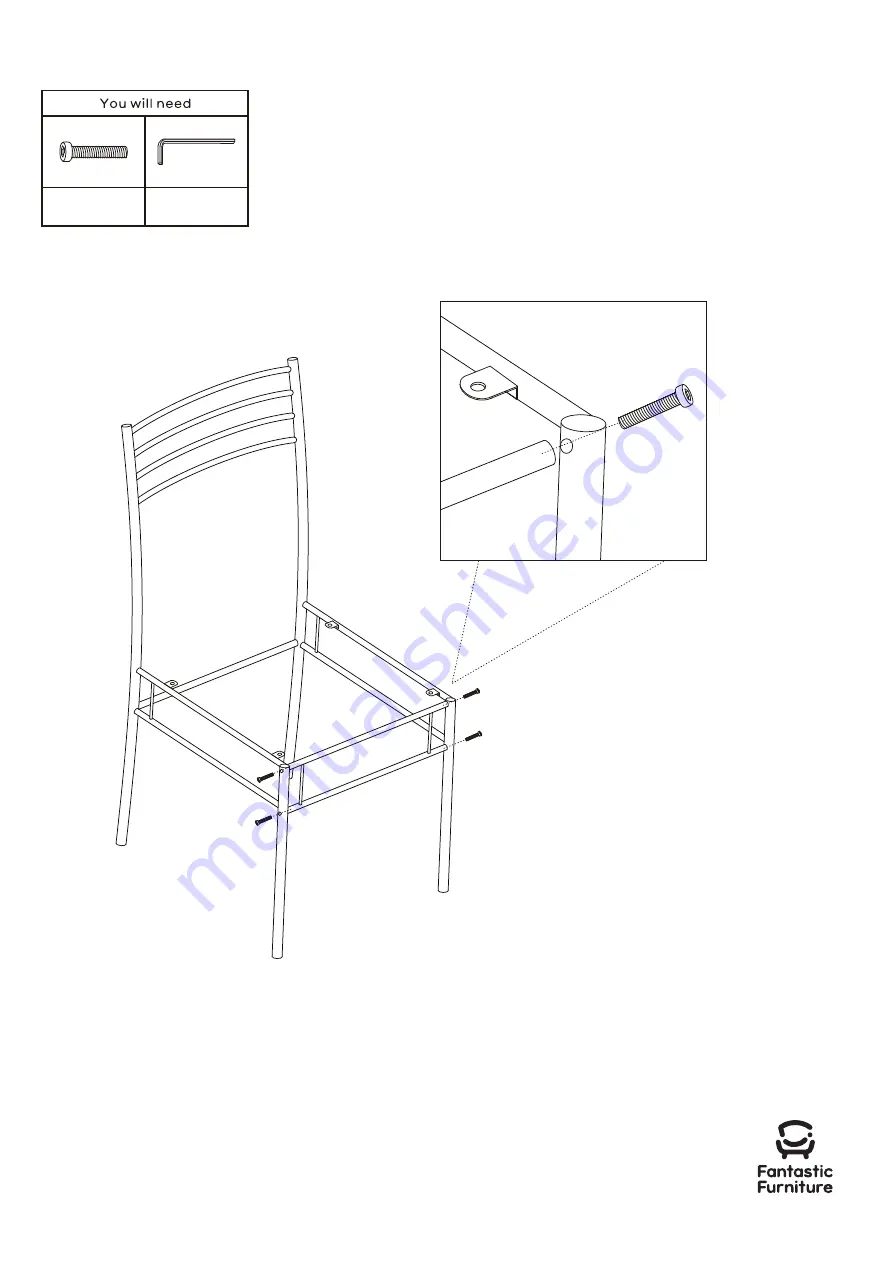 fantastic furniture KYE DINING SET D4 WALNUT Скачать руководство пользователя страница 10