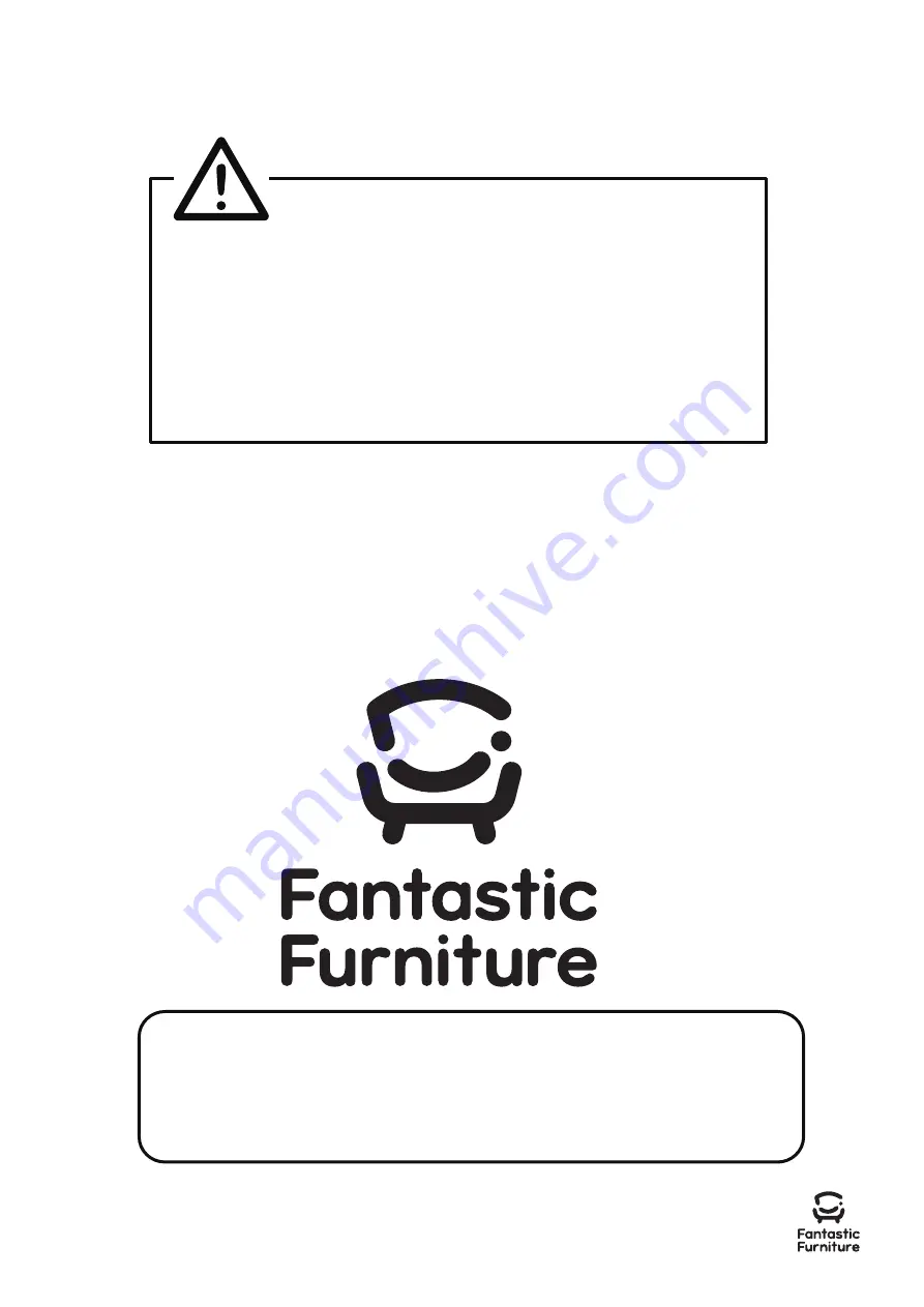 fantastic furniture Lunar Bedside 2 Drawer Assembly Instructions Manual Download Page 2