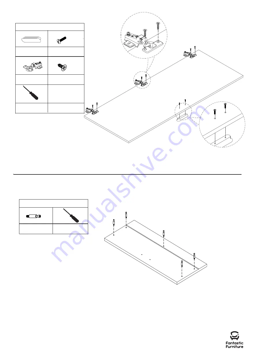 fantastic furniture Lunar King Single Loft Bunk Manual Download Page 17