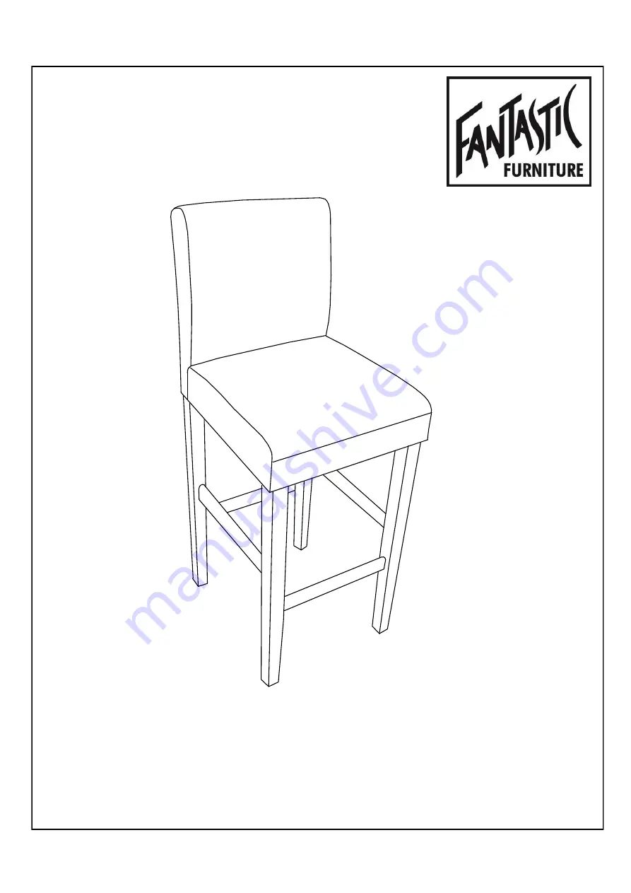 fantastic furniture MADISON Bar stool 1 STR Скачать руководство пользователя страница 1