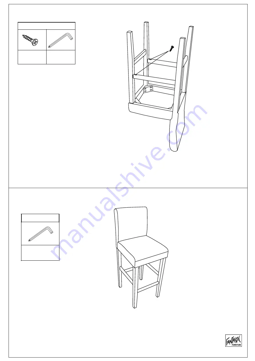 fantastic furniture MADISON Bar stool 1 STR Manual Download Page 7