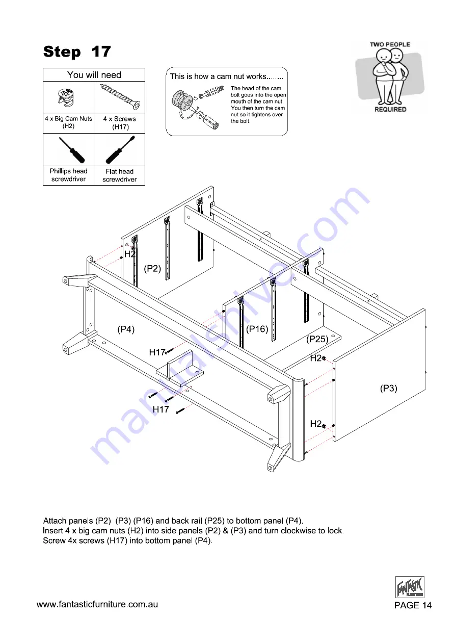 fantastic furniture Melody Queen Bed Скачать руководство пользователя страница 40