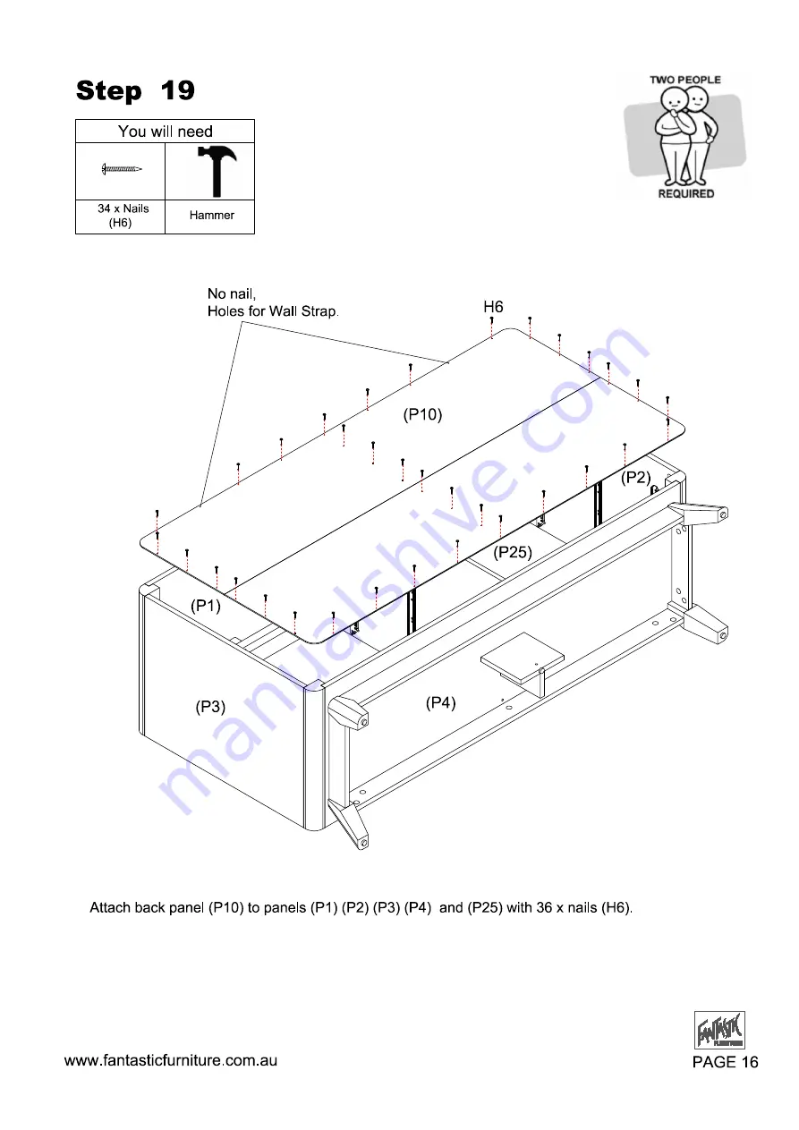 fantastic furniture Melody Queen Bed Скачать руководство пользователя страница 42