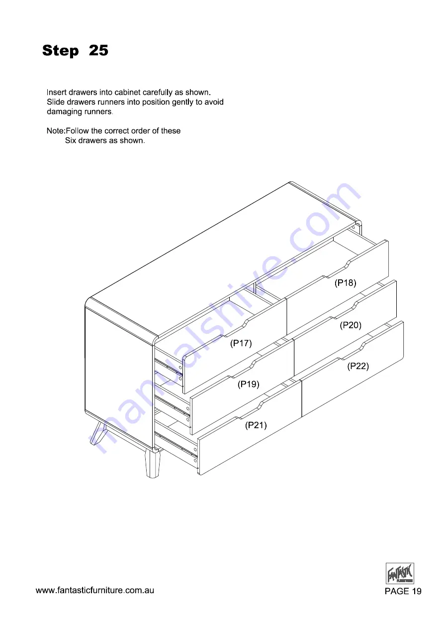 fantastic furniture Melody Queen Bed Скачать руководство пользователя страница 45