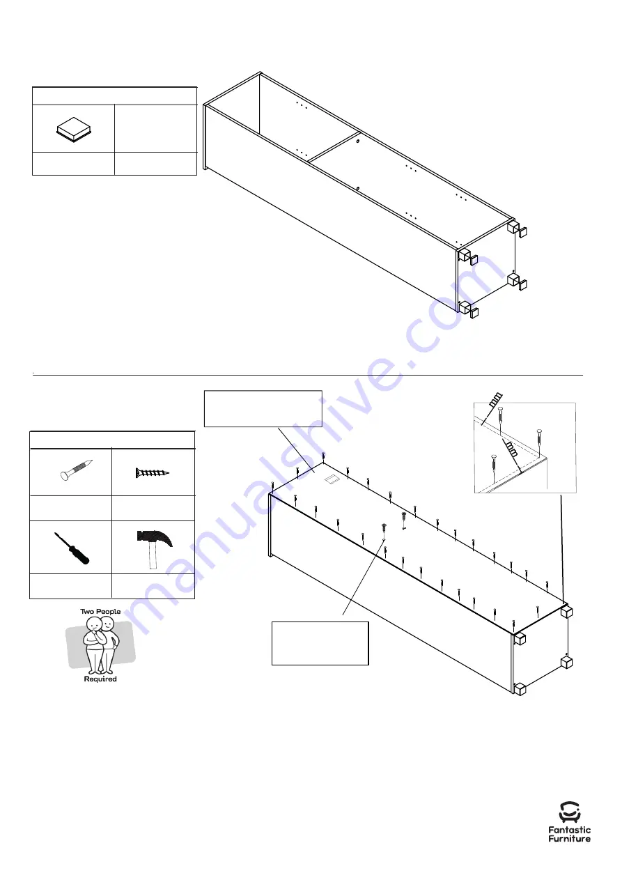 fantastic furniture Milford Pantry 1 Door Скачать руководство пользователя страница 9