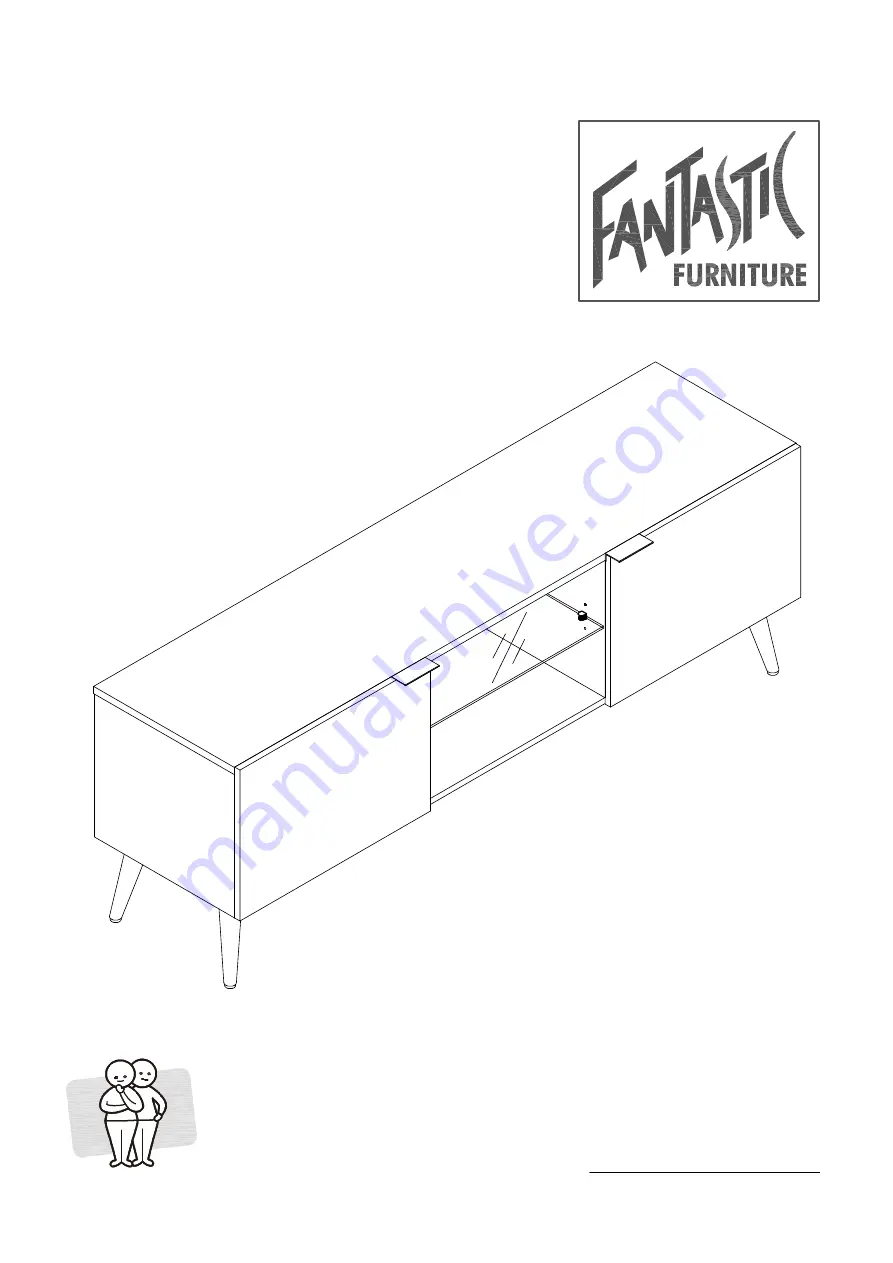 fantastic furniture MONACO Lowline Large Скачать руководство пользователя страница 1