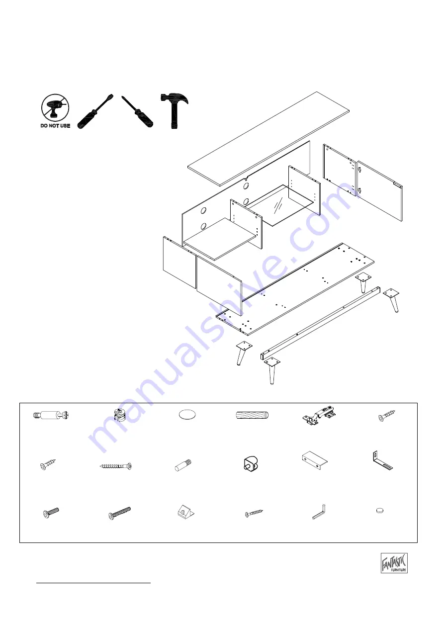 fantastic furniture MONACO Lowline Large Скачать руководство пользователя страница 4