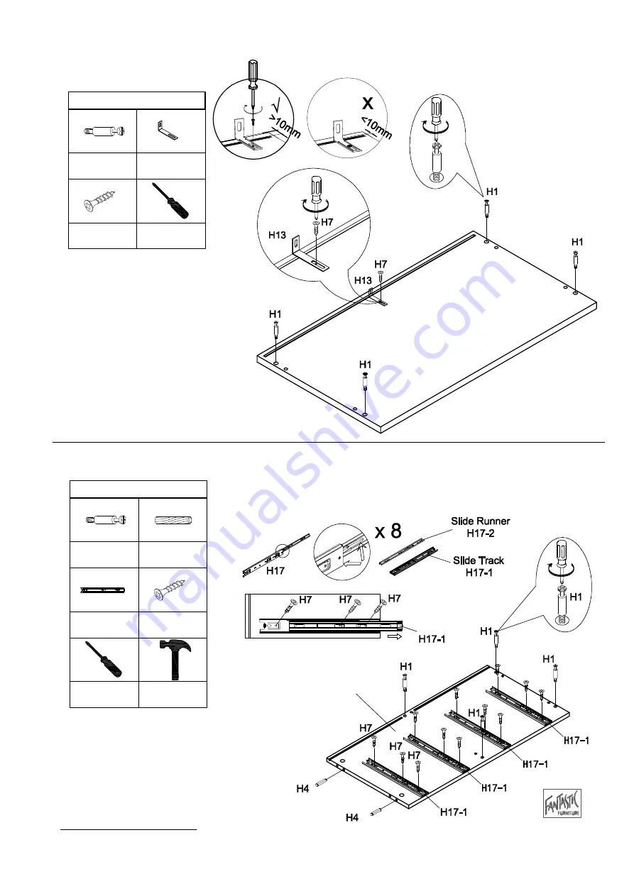 fantastic furniture Monaco Tallboy 4 Drawer Скачать руководство пользователя страница 5